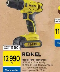 Tesco REIKEL fúr-csavaroz ajánlat