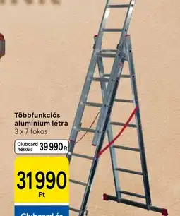 Tesco Többfunkcis alumínium létra ajánlat