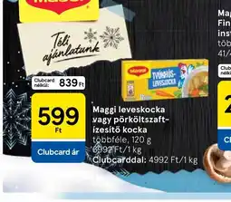 Tesco Maggi leveskocka ajánlat
