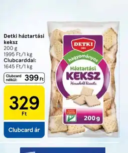 Tesco DETKI háztartási keksz ajánlat