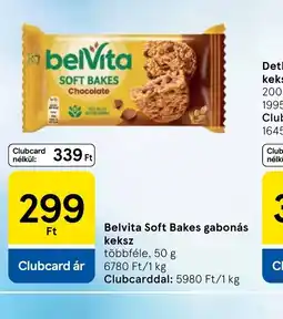 Tesco belVita Soft Bakes gabonás keksz ajánlat