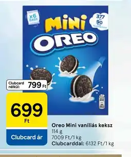 Tesco OREO Mini vaníliás keksz ajánlat