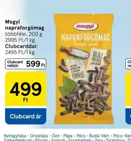 Tesco Mogyi napraforgmag ajánlat