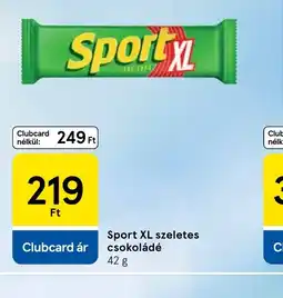 Tesco Sport XL szeletes csokoládé ajánlat
