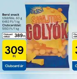 Tesco BERSI Sajtos Golyk ajánlat