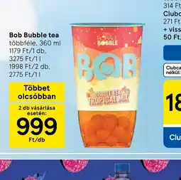 Tesco Bob Bubble tea ajánlat