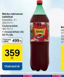 Tesco MÁRKA szénsavas üdítőital ajánlat