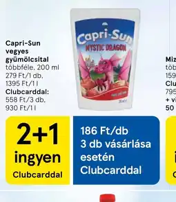 Tesco Capri-Sun gyümölcsital ajánlat