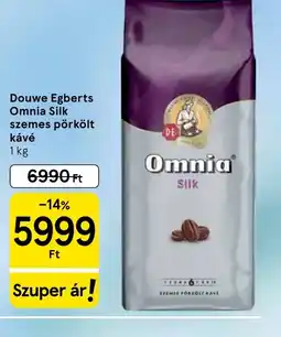 Tesco Douwe Egberts Omnia Silk kávé ajánlat