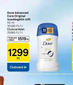 Tesco Dove Advanced Care Izzadásgátl stift ajánlat