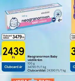 Tesco Neogranormon Baby védőkrém ajánlat