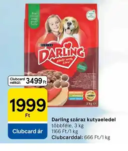Tesco Darling száraz kutyaeledel ajánlat