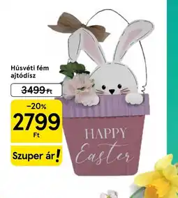 Tesco Húsvéti fém ajtdísz ajánlat