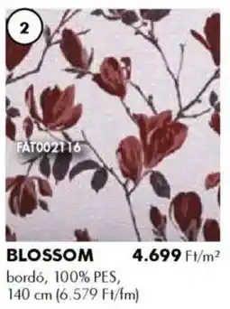 Diego Sötétítő függöny Blossom ajánlat