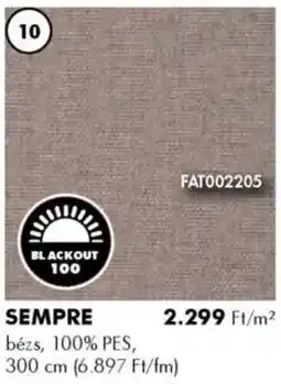 Diego Sötétítő függöny Sempre ajánlat