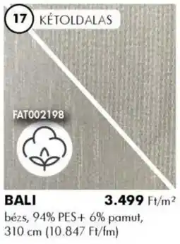 Diego Sötétítő függöny Bali ajánlat