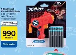 Tesco X-Shot Excel Micro kilövőkészlet ajánlat