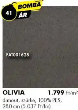 Diego Sötétítő függöny Olivia ajánlat