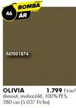 Diego Sötétítő függöny Olivia ajánlat