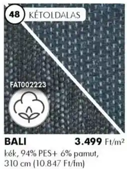 Diego Sötétítő függöny Bali ajánlat