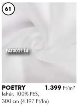 Diego Fényáteresztő függöny Poetry ajánlat