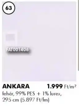 Diego Fényáteresztő függöny Ankara ajánlat