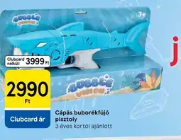 Tesco Bubble Vision Cápa buborékfúj pisztoly ajánlat