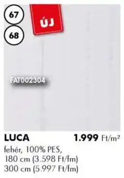 Diego Fényáteresztő függöny Luca ajánlat