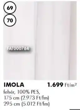 Diego Fényáteresztő függöny Imola ajánlat