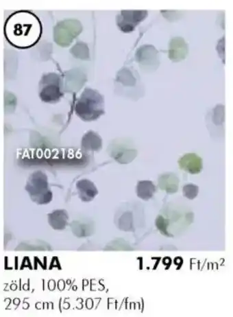 Fényáteresztő függöny Liana