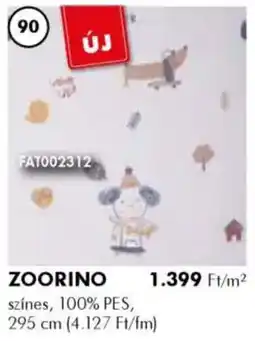 Diego Fényáteresztő függöny Zoorino ajánlat