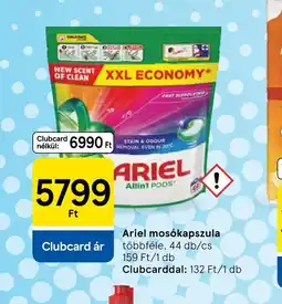 Tesco ARIEL moskapszula ajánlat