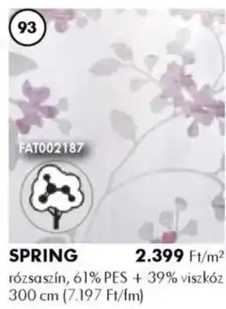 Diego Fényáteresztő függöny Spring ajánlat