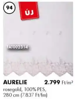 Diego Fényáteresztő függöny Aurelie ajánlat