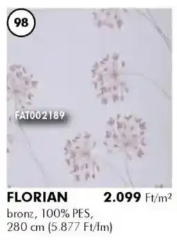 Diego Fényáteresztő függöny Florian ajánlat