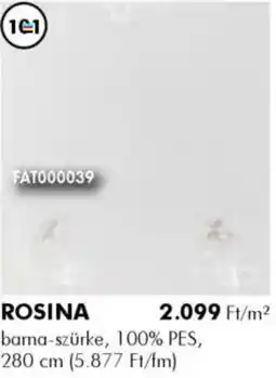 Diego Fényáteresztő függöny Rosina ajánlat