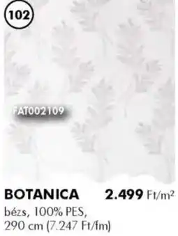 Diego Fényáteresztő függöny Botanica ajánlat