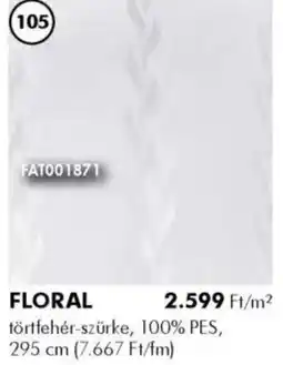 Diego Fényáteresztő függöny Floral ajánlat