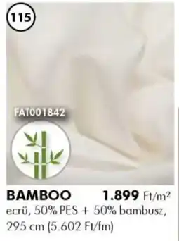 Diego Fényáteresztő függöny Bamboo ajánlat