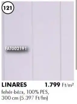 Diego Fényáteresztő függöny Linares ajánlat