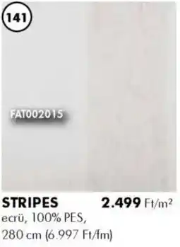 Diego Fényáteresztő függöny Stripes ajánlat