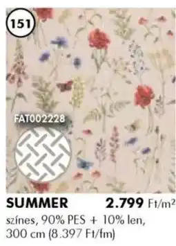 Diego Fényáteresztő függöny Summer ajánlat