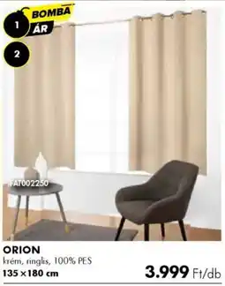 Diego Bomba áras készfüggöny Orion ajánlat