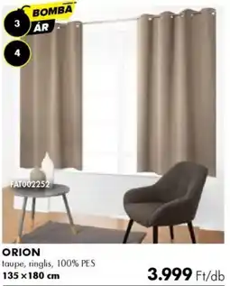 Diego Bomba áras készfüggöny Orion ajánlat