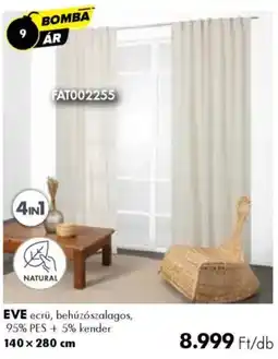 Diego Bomba áras készfüggöny Eve ajánlat