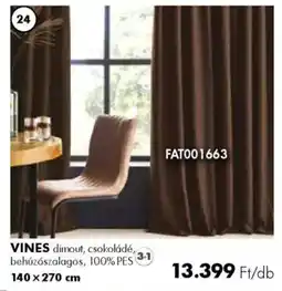 Diego Sötétítő készfüggöny Vines ajánlat