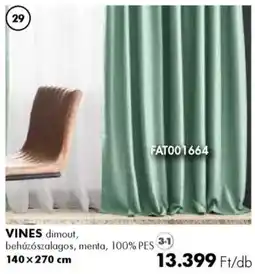 Diego Sötétítő készfüggöny Vines ajánlat