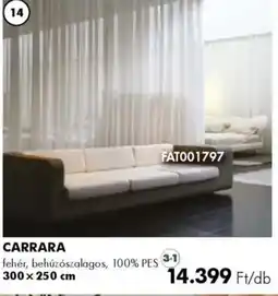 Diego Fényáteresztő készfüggöny Carrara ajánlat