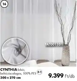 Diego Fényáteresztő készfüggöny Cynthia ajánlat