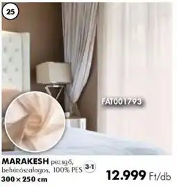 Diego Fényáteresztő készfüggöny Marakesh ajánlat